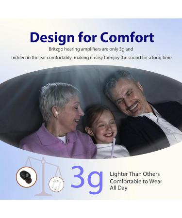 Britzgo Device - Black | Shop the Best Hearing Aid Device Online - Buy Online on GoSupps.com