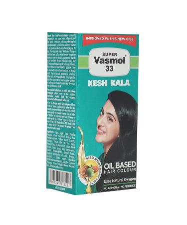 Buy Super Vasmol 33 Kesh Kala Hair Care 50ml | Almond Protein & Neem Extract | International Shipping - Buy Online on GoSupps.com