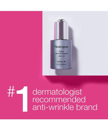 Neutrogena Rapid Wrinkle Repair Retinol Oil 1 fl oz - Anti-Aging Serum for Youthful Skin - Buy Online on GoSupps.com