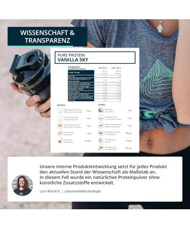 Buy Brandl Protein Powder Vanilla 5kg - No Artificial Sweeteners | Whey + Plant Protein | All Amino Acids | 1000g - Buy Online on GoSupps.com