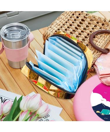 Cool Sport-Dart Women's Napkin Storage Bag & Portable Menstrual Cup - Stylish Zipper Bag for Teens & Women - Buy Online on GoSupps.com