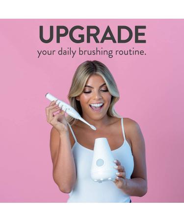 TAO Clean Umma Diamond Sonic Toothbrush - Dual Speed Electric Toothbrush with Docking Station - White - Buy Online on GoSupps.com