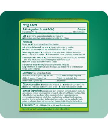 Colace 2-in-1 30 Count & Dulcolax 50 Count Constipation Relief Tablets Bundle - Buy Online on GoSupps.com