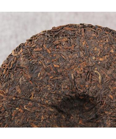 HQZM Old Fermented Classic Puer Ripe Tea Cake 357g Yunnan Menghai Old Tree Pure Material - Buy Online on GoSupps.com