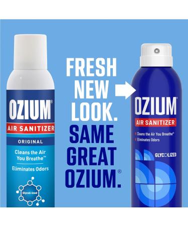 Ozium 8 Oz. Air Sanitizer & Odor Eliminator - Original Scent (3 Pack) for Homes, Cars, Offices - Buy Online on GoSupps.com