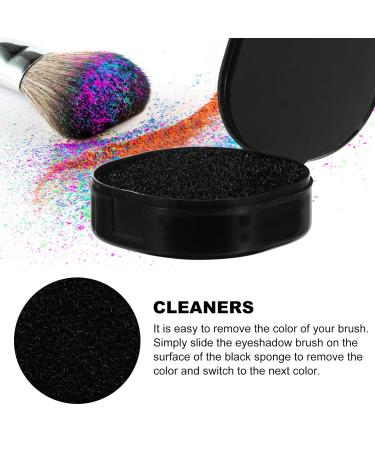 3PC Makeup Brush Sponge Set - Fast Dry Cleaning Box for Eyeshadow & Cosmetics Tools - International Shipping Available - Buy Online on GoSupps.com