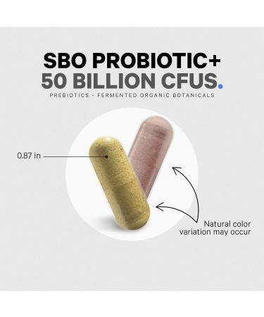 CodeAge Digestion SBO Probiotic+ 50 Billion CFU - 90 Capsules for Gut Health - Buy Online on GoSupps.com