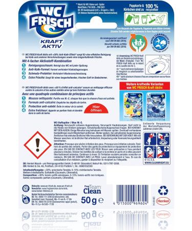 WC Fresh Kraft Aktiv Student Fresh Breis 10 Pack | Long-Lasting Toilet Cleaner with 50% Anti-Lime Effect & Rinsing Fragrance Stones - Buy Now! - Buy Online on GoSupps.com