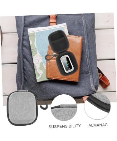 Clispeed Oxi Meter Storage Bag & Organizer for Diabetic Needs - Travel Case & EVA Pocket - Buy Online on GoSupps.com