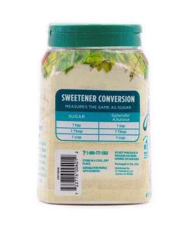 SPLENDA ALLULOSE 19oz Plant-Based Zero Calorie Sweetener for Baking & Beverages - Buy Online on GoSupps.com