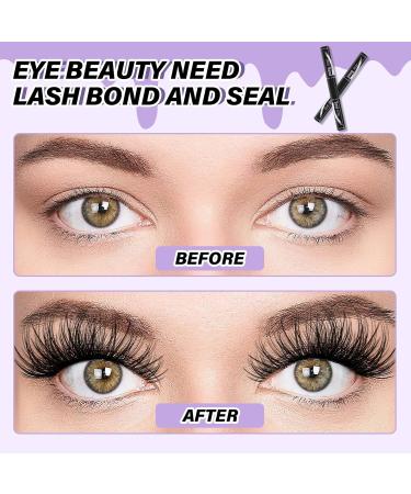Buy Lash Bond and Seal Waterproof 10ML - Super Strong Black Lash Glue for Cluster Lashes | 72-Hour Hold | International Shipping - Buy Online on GoSupps.com