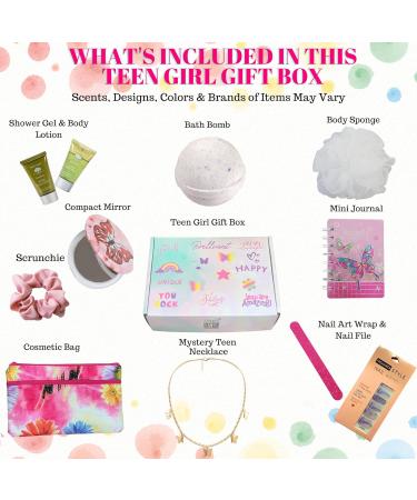 Teen Girl Gift Box Teen Girl Self Care Gift Basket Teen Girl Graduation Gift Tween Daughter Care Package Teen Girl Spa Gift Birthday Gift For Tween Girl Granddaughter Gift Set Get Well Soon Teen Gift - Buy Online on GoSupps.com