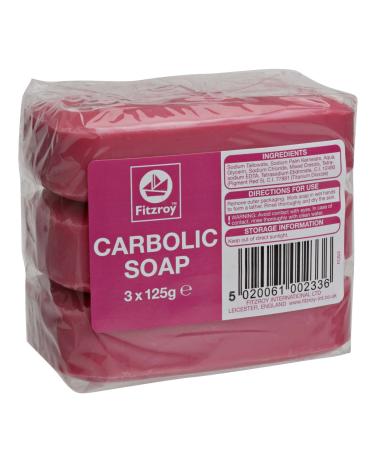 Fitzroy Soap 3 X 125g Apricot 250 g (Pack of 3)