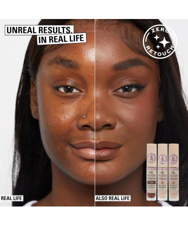Makeup Revolution IRL Filter Finish Concealer C12 Medium/Dark Skin Tones 6g - Medium to Full Coverage, Matte Finish (Pack of 1) - Buy Online on GoSupps.com