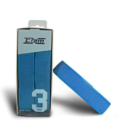 XTRM Tacky Handlebar Tape 3.0mm - Foam Infused Triple Layer PU Wraps for Road and Mountain Biking - Blue | Made in Taiwan - Buy Online on GoSupps.com