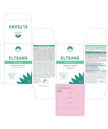 ELTEANS CAPSULES boite de 60 Caps | Confort des Peaux S ches tr s S ches | Apporte une Combinaison Equilibr e en Acides Gras Essentiels Om ga-3 6 et 9 | LABORATOIRE JALDES - Buy Online on GoSupps.com