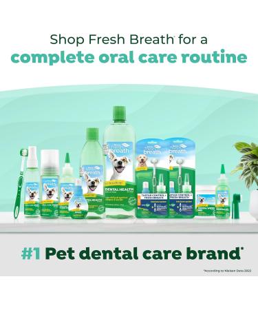 Fresh Breath by TropiClean - Water Additive for Dogs - Remove Plaque & Tartar - Advanced Whitening - 473 ml - Buy Online on GoSupps.com
