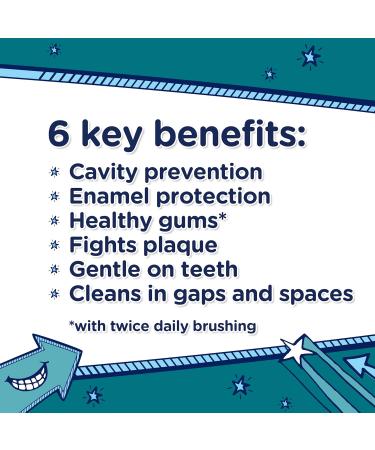 Aquafresh Kids Toothpaste Advance 9-12 Years - 75ml | Effective Dental Care - Buy Online on GoSupps.com