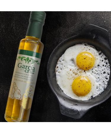 GARC A DE LA CRUZ - Extra Virgin Olive Oil Gift Box Flavored Oil White Truffle and Black Truffle from Spain Montes de Toledo Glass Bottles Set of 2-250 ml - Buy Online on GoSupps.com