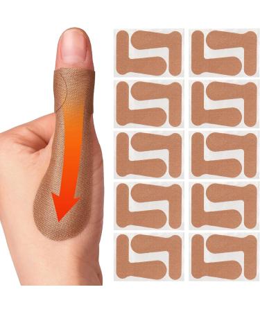 Cushioned Hammer Toe Separator Splints - 10pcs Toe Tape Straps & Splint Fixation for Turf Toe - Breathable Toe Straightener & Protectors - Buy Online on GoSupps.com