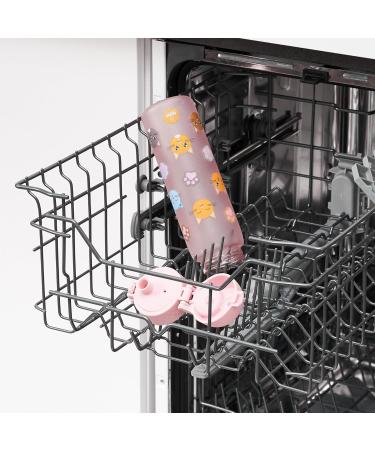 Ion8 Cat Design Drinking Bottle | Leakage-Proof One-Hand Opening Dishwasher Safe & Easy to Clean - Buy Online on GoSupps.com