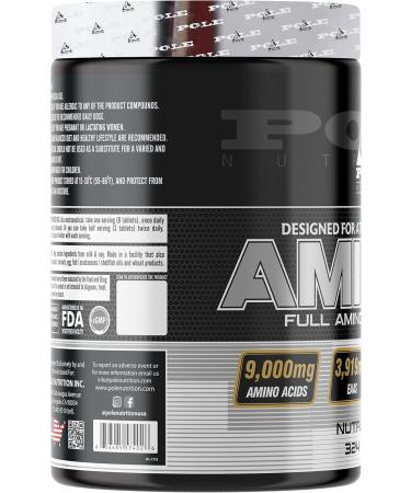 Amino 9 - Full Amino Acid Complex for Athletes & Bodybuilders | Enhance Performance | 324 Tablets - International Shipping Available - Buy Online on GoSupps.com