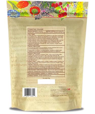 Foothills Naturals Hyssop Cut Herb Organic - 250g Digestive and Respiratory Help - Buy Online on GoSupps.com