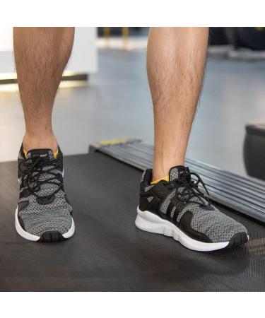 JACKSHIBO Unisex Lightweight Running Sneakers | Men & Women Sports Shoes | Size 36-46 EU - Gray - Buy Online on GoSupps.com