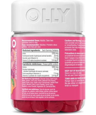 OLLY Less Stress + Undeniable Beauty Gummy Supplement Bundle Grapefruit Supplement + Gummy Supplement - Buy Online on GoSupps.com