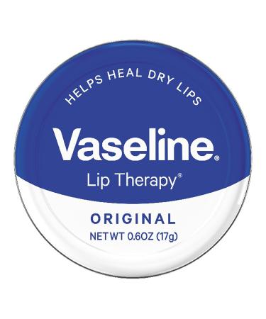 Vaseline Lip Therapy Lip Balm Tin  Original  0.6 oz - Buy Online on GoSupps.com
