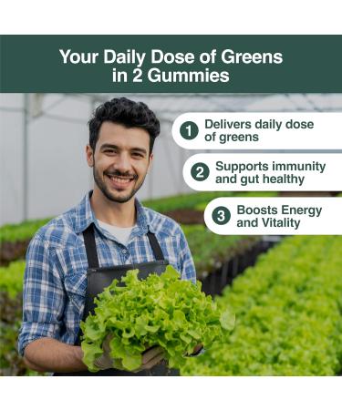 Habit + Habitat Daily Greens Plus Gummies - Superfood Blend with Chlorella, Spirulina, Beetroot, Lion s Mane, Ashwagandha & Reishi for Energy, Stress Relief & Wellness - Raspberry Flavored - 60 Count - Buy Online on GoSupps.com