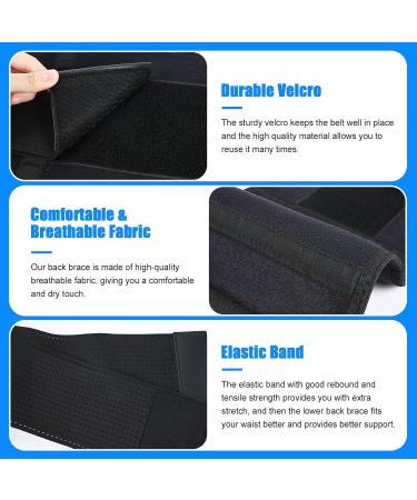 Back Brace for Lower Back Pain Relief | Breathable Support Belt for Herniated Disc Sciatica & Scoliosis | International Shipping Available - Buy Online on GoSupps.com