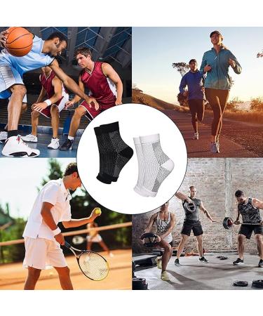 5 Pairs Couples Plantar Fasciitis Socks - Effective Compression for Achilles Tendon Relief & Ankle Pain | Heel Spur & Foot Pain Relief - Buy Online on GoSupps.com