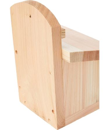 Wildlife World Wooden Squirrel Feeder with Lift-Up Lid - Garden Feeding Box - Buy Online on GoSupps.com