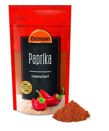 Ostmann Paprika Rosenschaft 250g | Fiery Sharp Ground Pepper Spice for Dips Vegetables & Meat - Buy Online on GoSupps.com