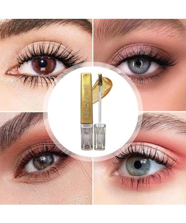 Glitter Mascara - Intense Volume Lashes 5g Smudge-Proof Mascara | For Sensitive Eyes Evening Date Wedding Concert Show Gift - Buy Online on GoSupps.com