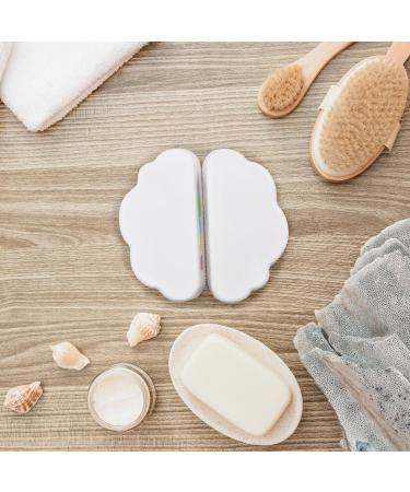 2 Pieces Cloud-Shaped Rainbow Bath Bombs Gift Set 110g Each Large Striped Fizzy Bath Bombs for Kids Adults Handmade Natural Vegan Bath Fizzies with Strawberry Oils Ideal for Relaxing Spa Bath - Buy Online on GoSupps.com