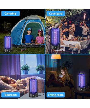 3600V Electric Bug Zapper - Indoor Outdoor Mosquito Killer with Waterproof Pest Control - 60inch USB Cable Included for Home, Patio, Backyard, Camping - Buy Online on GoSupps.com