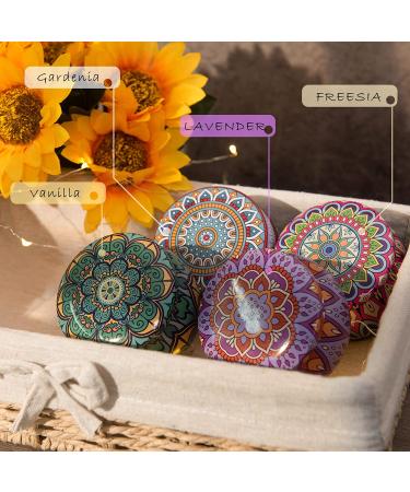 Scented Candles Gifts Set for Women - 4 Pack Aromatherapy Soy Candles - Stress Relief and Relaxation - Ideal for Mother's Day - Sun Style Fragrances - Buy Online on GoSupps.com