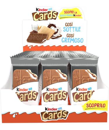  Kinder Kinder Cards 25.6g (Pack of 30) - Buy Online on GoSupps.com