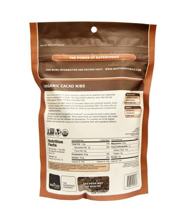 Navitas Organics Organic Cacao Nibs 16 oz | Health Benefits & Recipes - Buy Online on GoSupps.com