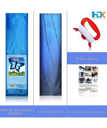 HENGDA Butterfly Kite for Kids & Adults - Outdoor Single Line Kite with Flying Tools - Buy Online on GoSupps.com