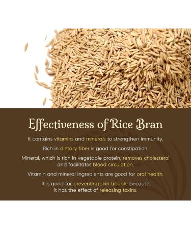 8oz Farmer Queen Korean Rice Bran Powder - Protein & Fiber Rich Dietary Supplement - Buy Online on GoSupps.com