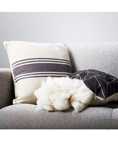 Bright Creations Wool Batting for Crafts and Pillows - 16oz Natural White Stuffing for Stuffed Animals and Cushions - Buy Online on GoSupps.com