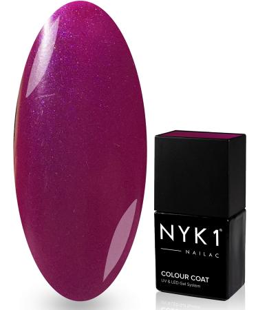 NYK1 NAILAC - ROYAL VELVET - Professional Gel Nail Polish - UV and LED Drying - Quick Soak Off Gel Polish 10ml - Over 100 Gel Nail Polish Nailac Colours to Choose From!