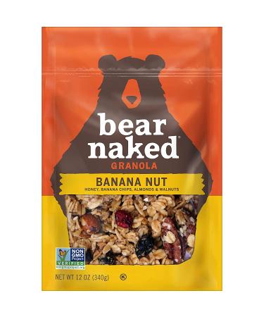 Bear Naked Granola Banana Nut - Non-GMO, Vegetarian, 4.5lb Case (6 Count) | Healthy Snack - Buy Online on GoSupps.com