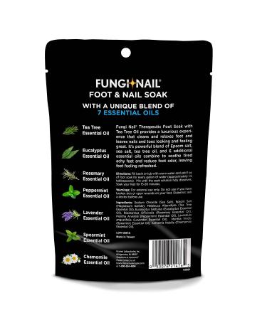 Fungi-Nail Foot & Nail Soak with Tea Tree Oil - Moisturize, Reduce Foot Odor & Soothe Aching Feet - 1lb - Buy Online on GoSupps.com