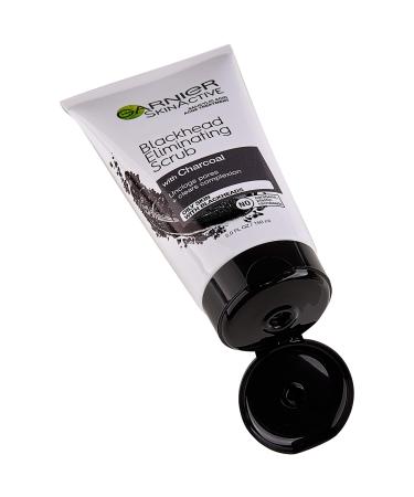 Garnier SkinActive Charcoal Blackhead Eliminating Scrub - 5 fl oz | 150mL | Packaging May Vary - Buy Online on GoSupps.com