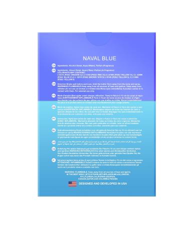 Hybrid & Company Naval blue For Men Eau De Toilette Vaporisateur Natural Spray 3.4 Fl Oz NAVAL BLUE 3.4 Fl Oz (Pack of 1) - Buy Online on GoSupps.com