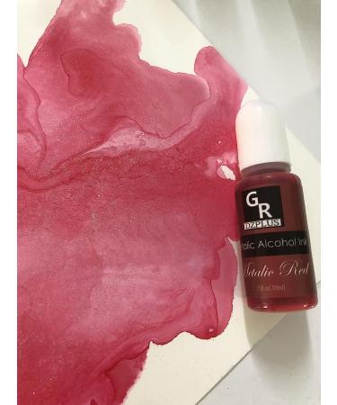 GR Metallic Alcohol Ink Set - 16 Vibrant Colors for Resin & Fluid Art | Alcohol Based Ink for Resin Craft & Petri Dish | Perfect for Yupo & Tumbler Painting - Buy Online on GoSupps.com
